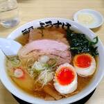 麺屋 ようすけ - ラーメン790円＋麺大盛り150円＋煮たまご130円＋にんにく(しょうが入り)70円＝1,140円