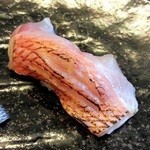 鮨　恵三 - 金目鯛、炙り