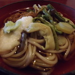 西村屋 - 「三色そば」の山菜そば
