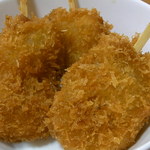 洋食のいろは - 豚串３本　コレも熱々♪♪