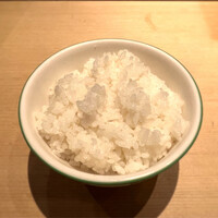 かっぽう庵 江上 - 米（ヒノヒカリ）も甘みがあり、美味しい❣️