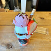 ベリー ファーマーズ キッチン - 料理写真:アイスは美味しいがイチゴが酸っぱい…なんで？