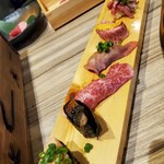 黄金出汁しゃぶと江戸前寿司 肉のあさつ - 