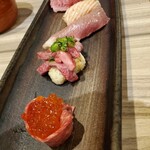 黄金出汁しゃぶと江戸前寿司 肉のあさつ - 