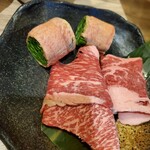 黄金出汁しゃぶと江戸前寿司 肉のあさつ - 