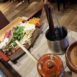 黄金出汁しゃぶと江戸前寿司 肉のあさつ - 