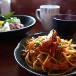 すしとパスタ いとう家 - ナポリタンとセットで９８０円