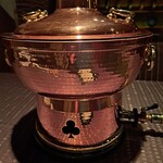 瀬里奈 - 定番のしゃぶしゃぶ用の鍋です。