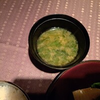 瀬里奈 本店 - お味噌汁です。