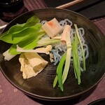 瀬里奈 - しゃぶしゃぶのお野菜・その２です。