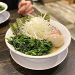 家系とかブライアン - ・ネギラーメン 1,000円/税込
・味玉 100円/税込
・ほうれん草 100円/税込