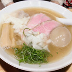 中華そば ココカラサキゑ - ４種の煮干と比内地鶏SP 塩