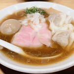 中華そば ココカラサキゑ - ４種の煮干と比内地鶏SP 醤油