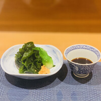 お料理 とみやま - ①   680円：生若芽シャブシャブ