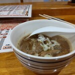 Kirimbiyahoru - 辛苦い独特の味がするモツ煮。キライではないぞ。