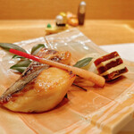 とき - 鰆の幽庵焼きかな
身厚ふっくら、甘さ控えめ