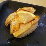 かっぱ寿司 - 天然のどぐろ塩炙り(直火炙り)￥187税込み(R5.2.26撮影)