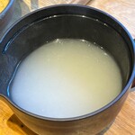 じねんじょ庵 - 蕎麦湯