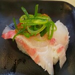 かっぱ寿司 - 活〆真鯛ポン酢ジュレのせ￥187税込み(R5.2.26撮影)