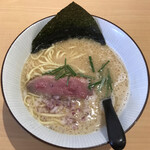 鴨出汁らぁめん3986 - 鴨白湯・醤油　950円