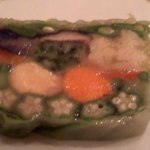 農園野菜のテリーヌ　モザイク仕立て