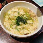 沙羅峰 - こちらの卵スープが優しい味わいで癒されます♫