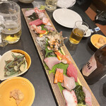 ほりわき - 刺し盛り2人前(一人前1680円)