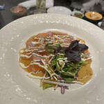 ほりわき - サーモンかるぱっちょ900円