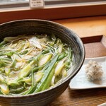 Teuchi Soba Hanamomo - ねぎ