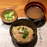 のどぐろ専門 銀座 中俣 - 一尾まるごとのどぐろ土鍋ご飯