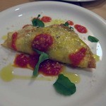 イルゴローソ - 生ハム　リゴッタチーズ　野菜を包んだオーブン焼き