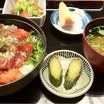 尾州  - 福助定食:鉄火丼