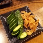 やきとり 本牧 - お新香