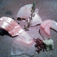 春秋ツギハギ 日比谷 - カンパチ、鯛、金目鯛