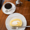 茶豆珈琲 - 料理写真:ちゃまめ自家製ロールケーキ レギュラー