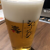 Kushiyaki Horumon Kotobuki - もちろんビール