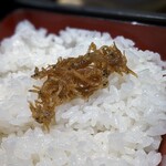 和食さと - ちりめん山椒ごはん（お昼の選べるさと和膳）