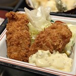 和食さと - 牡蠣フライ（お昼の選べるさと和膳）
