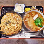 みのや - 親子丼ｗｉｔｈきしめん