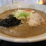 満留栄 - ラーメン　５８０円