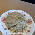 Oosaka Shiokei Ramen Shioya - 焼き飯と餃子が付いたフルセット700円