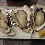 ちりめん亭 - 蒸し牡蠣