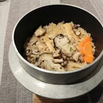 ちりめん亭 - 牡蠣飯