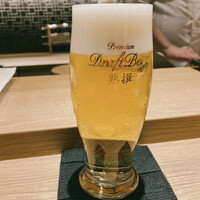 鮨 青海 北新地 - プレミアム生ビール 熟撰