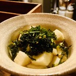 エミリ - 料理写真:長芋のゆずポン酢と韓国のり