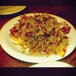 Naniwa Okonomiyaki Bochibochi - ピリ辛焼きそば