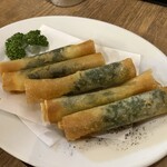 焼売酒坊 多福 - 海老大葉春巻き