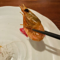 魚China YO - 甘海老香味炒め