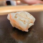 すし 良月 - ボタンエビ(炙り)