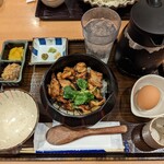 おっとり - 錦爽鶏のひつまぶし御膳の梅 ¥1250-